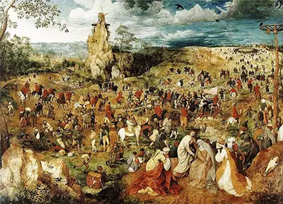 The Procession to Calvary Pieter Bruegel